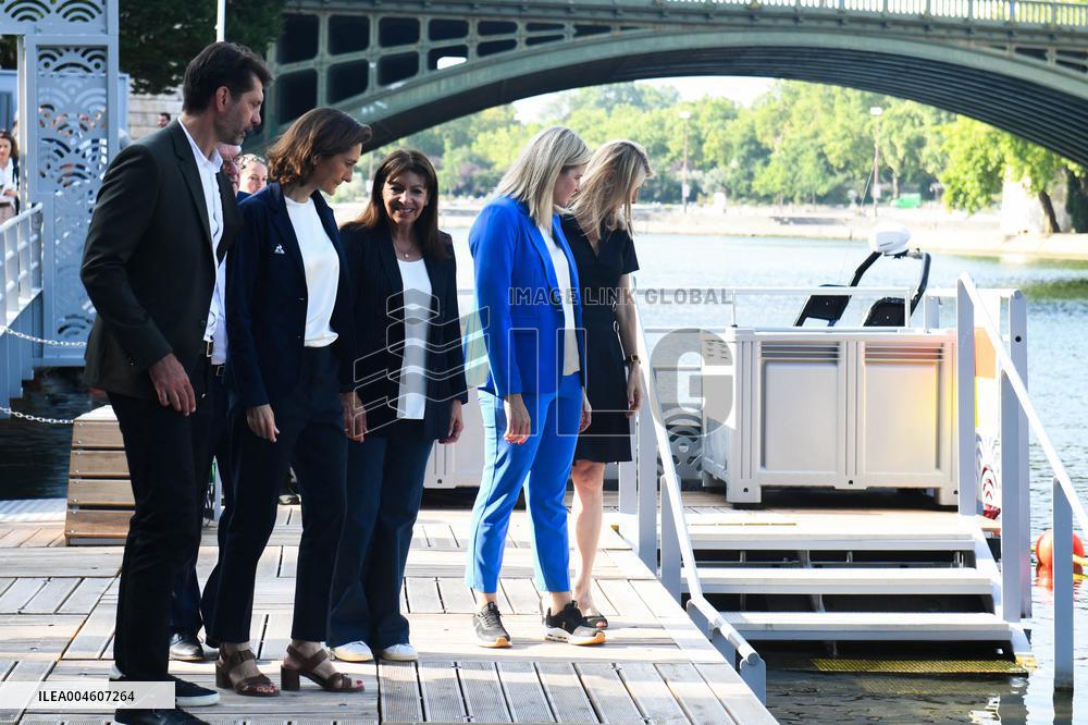 Celebrations marking the first anniversary of the Paris 2024 Olympic Games