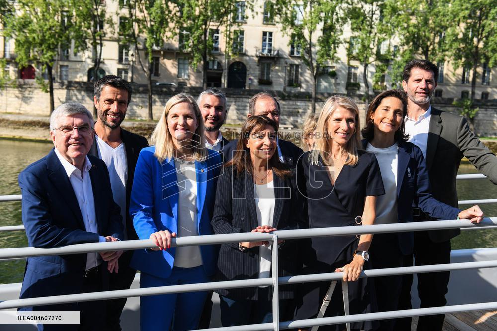 Celebrations marking the first anniversary of the Paris 2024 Olympic Games