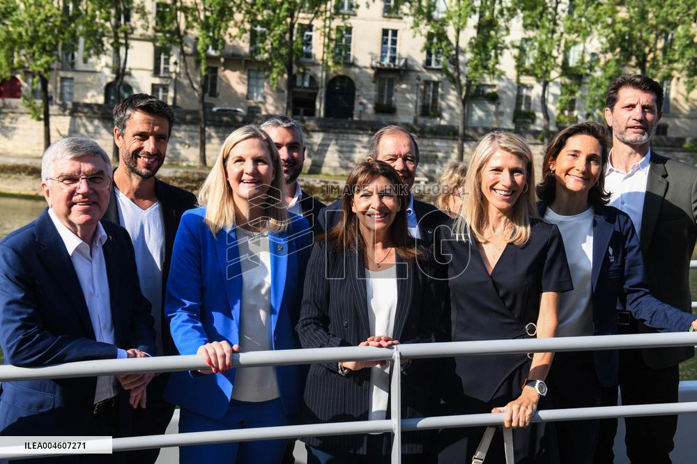 Celebrations marking the first anniversary of the Paris 2024 Olympic Games