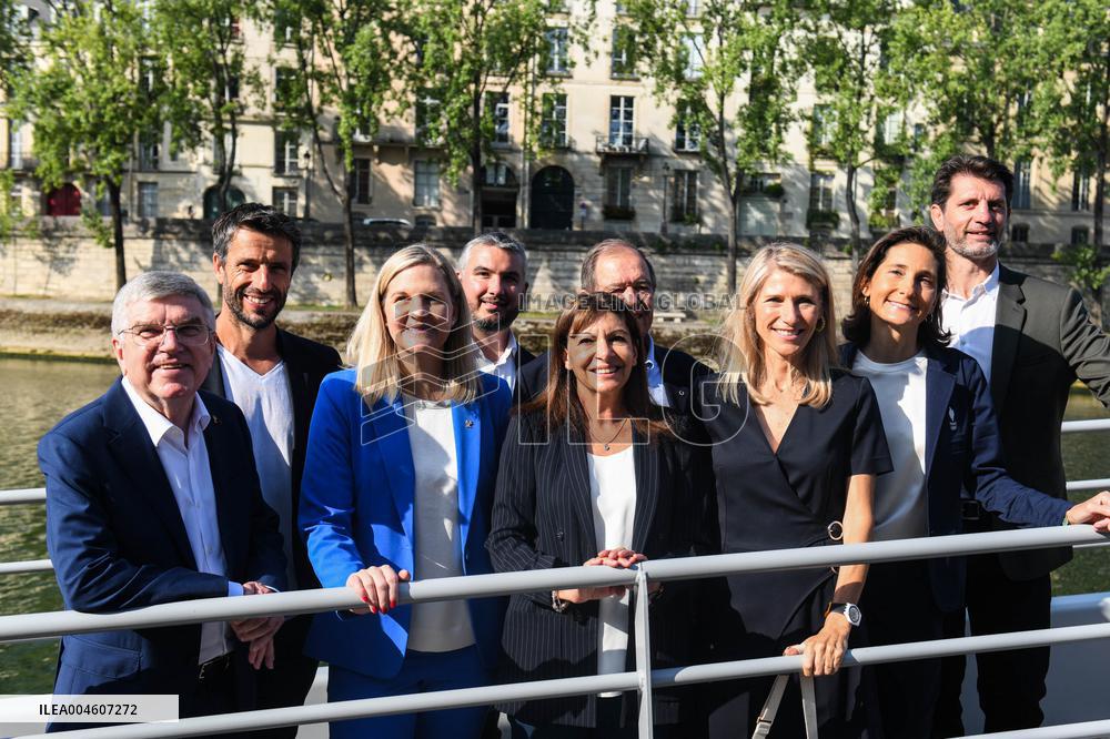 Celebrations marking the first anniversary of the Paris 2024 Olympic Games