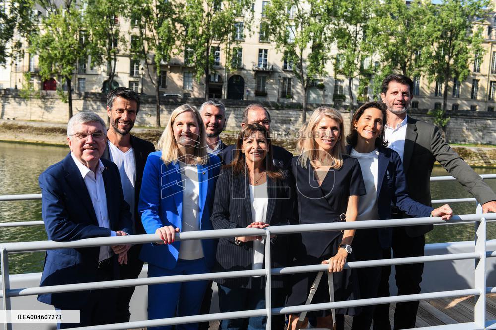 Celebrations marking the first anniversary of the Paris 2024 Olympic Games