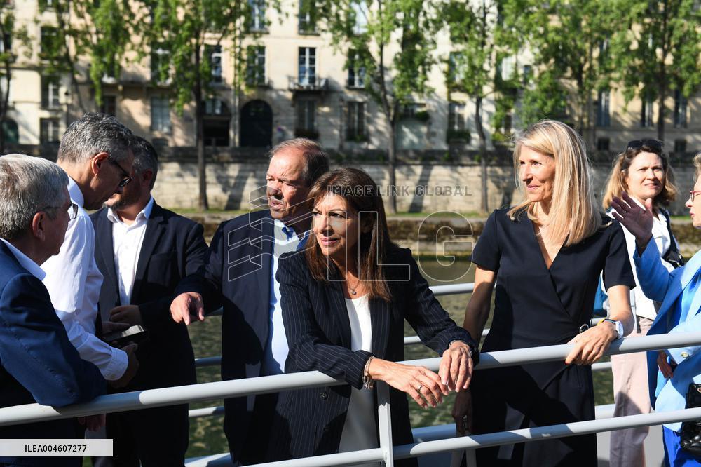 Celebrations marking the first anniversary of the Paris 2024 Olympic Games