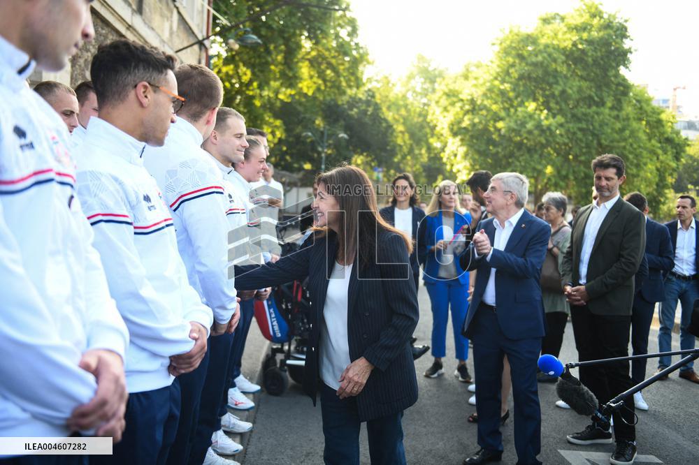 Celebrations marking the first anniversary of the Paris 2024 Olympic Games