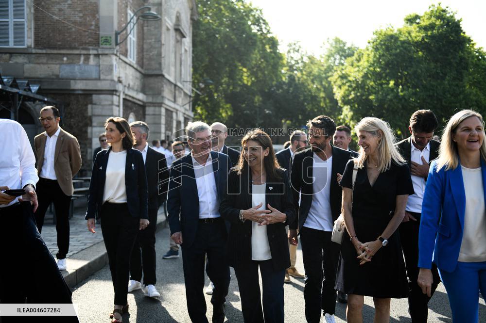 Celebrations marking the first anniversary of the Paris 2024 Olympic Games