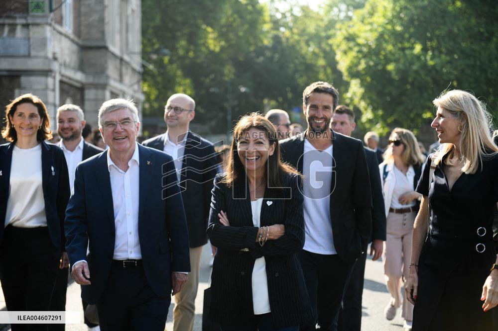 Celebrations marking the first anniversary of the Paris 2024 Olympic Games