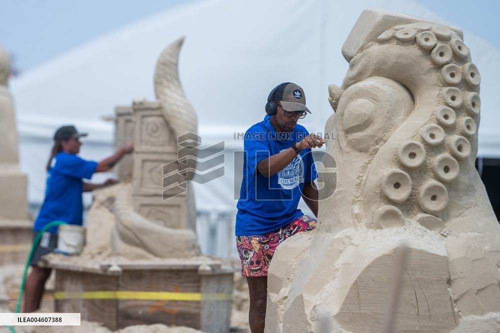 Revere Beach International Sand Sculpting Festival