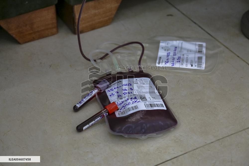 Blood Donation Campaign in Palestine