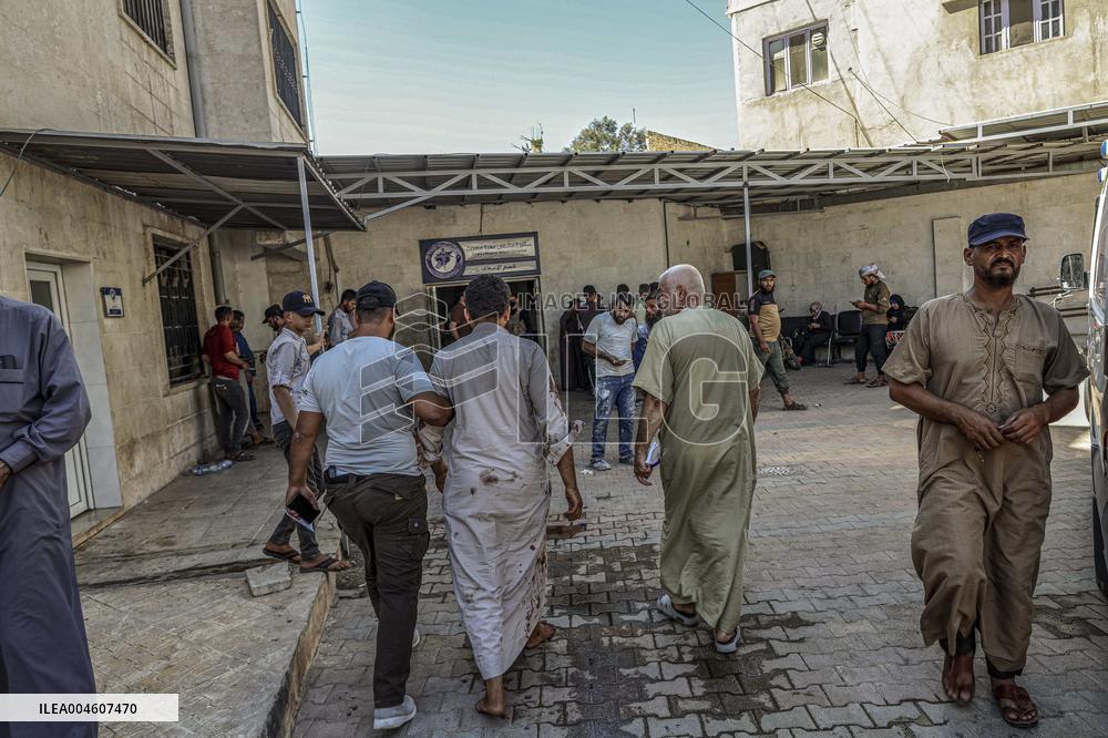 Explosion in The North of Idlib City in Syria