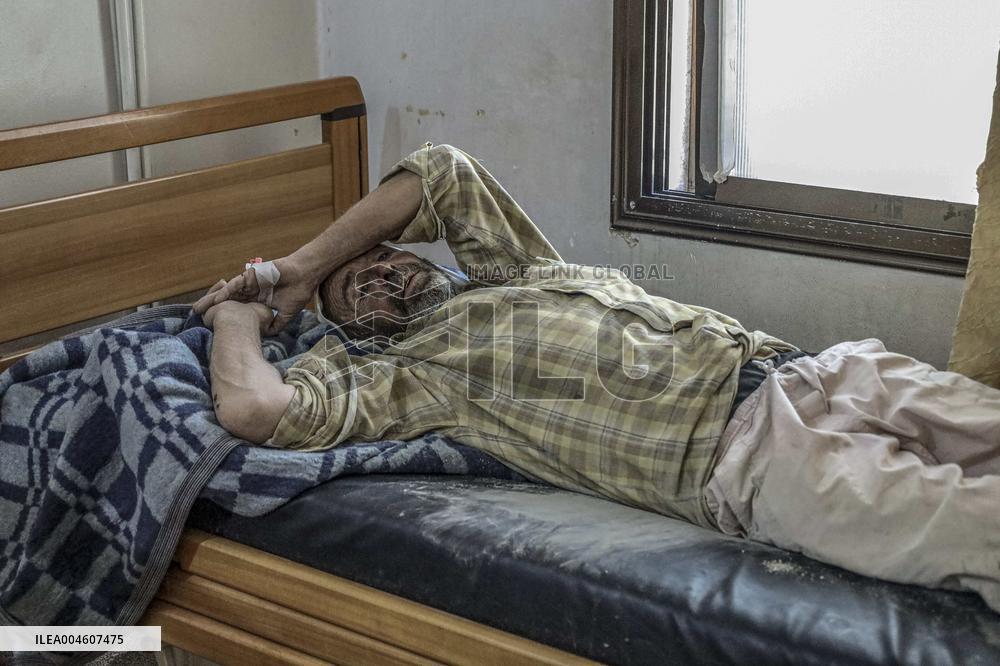 Explosion in The North of Idlib City in Syria