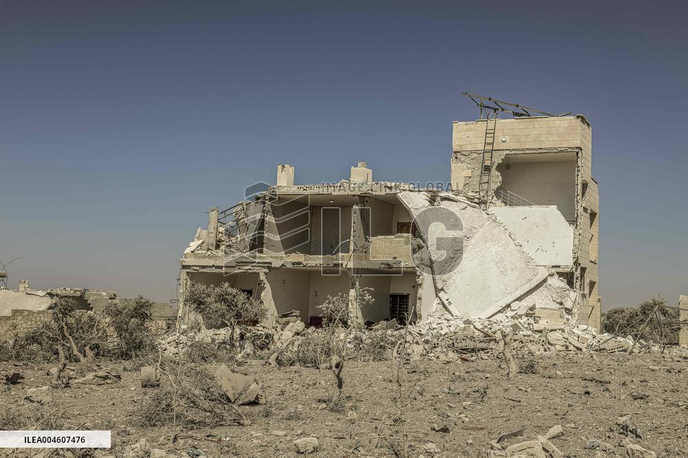 Explosion in The North of Idlib City in Syria