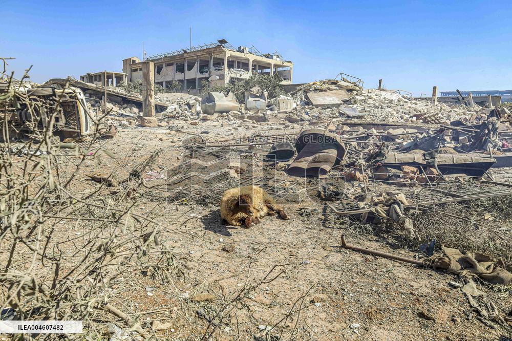 Explosion in The North of Idlib City in Syria