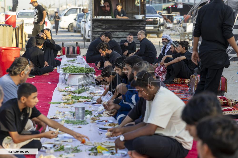 Imam Hussein religious procession - Basrah