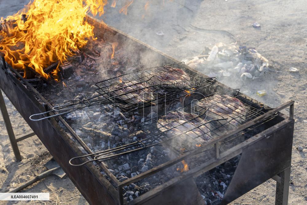 Imam Hussein religious procession - Basrah