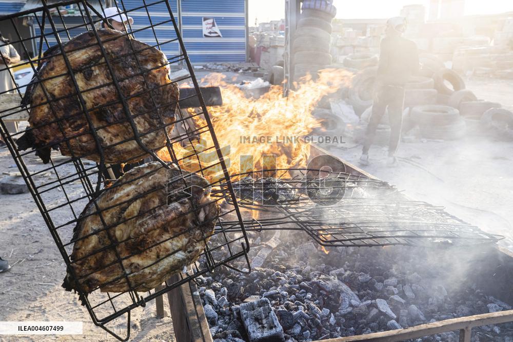 Imam Hussein religious procession - Basrah