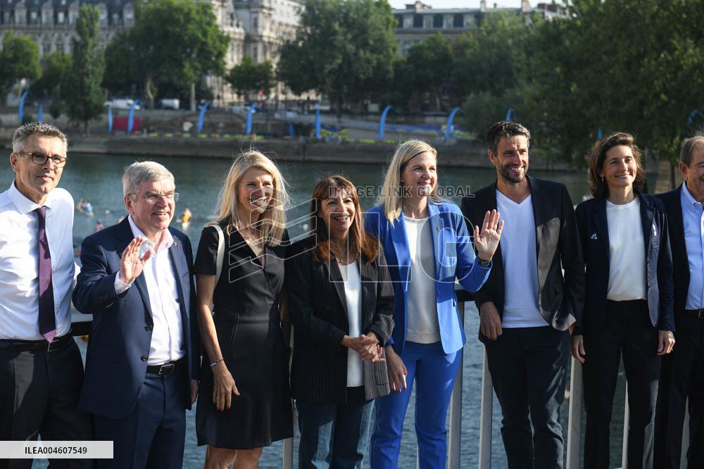Celebrations marking the first anniversary of the Paris 2024 Olympic Games