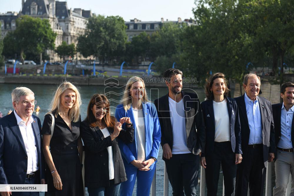 Celebrations marking the first anniversary of the Paris 2024 Olympic Games