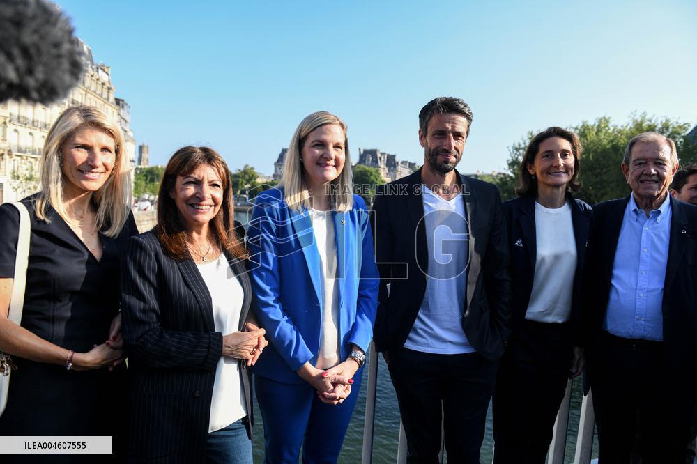 Celebrations marking the first anniversary of the Paris 2024 Olympic Games