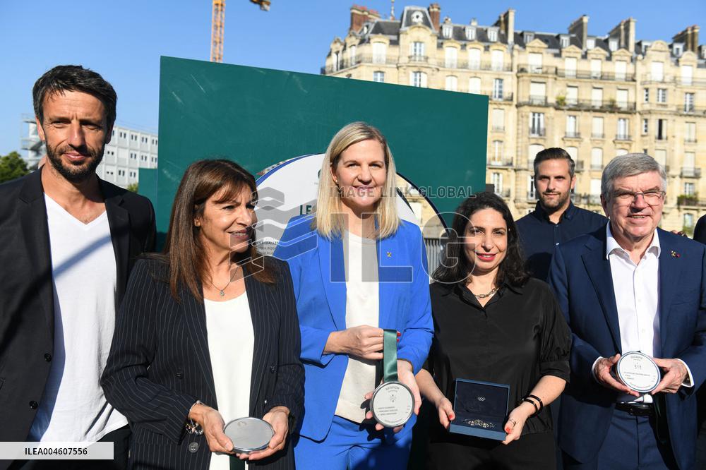Celebrations marking the first anniversary of the Paris 2024 Olympic Games