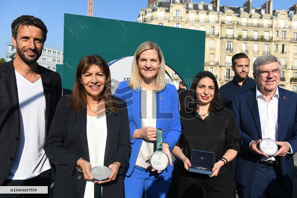 Celebrations marking the first anniversary of the Paris 2024 Olympic Games