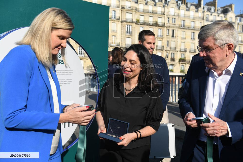 Celebrations marking the first anniversary of the Paris 2024 Olympic Games