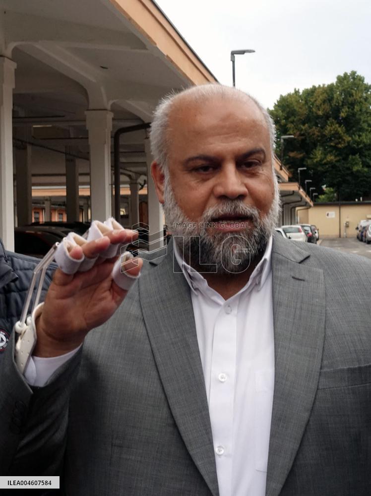 Palestinian Journalist Wael Al Dahdouh in Modena - Italy