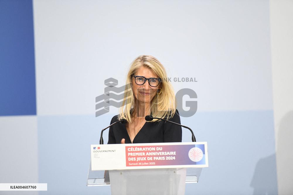 Celebrations Marking The First Anniversary Of The Paris 2024 Olympic Games - Grand Palais