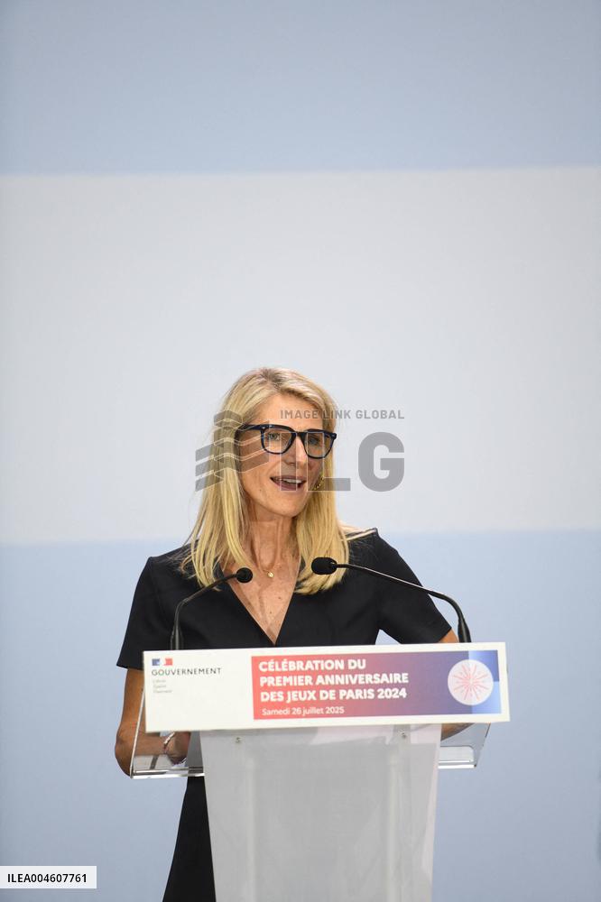 Celebrations Marking The First Anniversary Of The Paris 2024 Olympic Games - Grand Palais