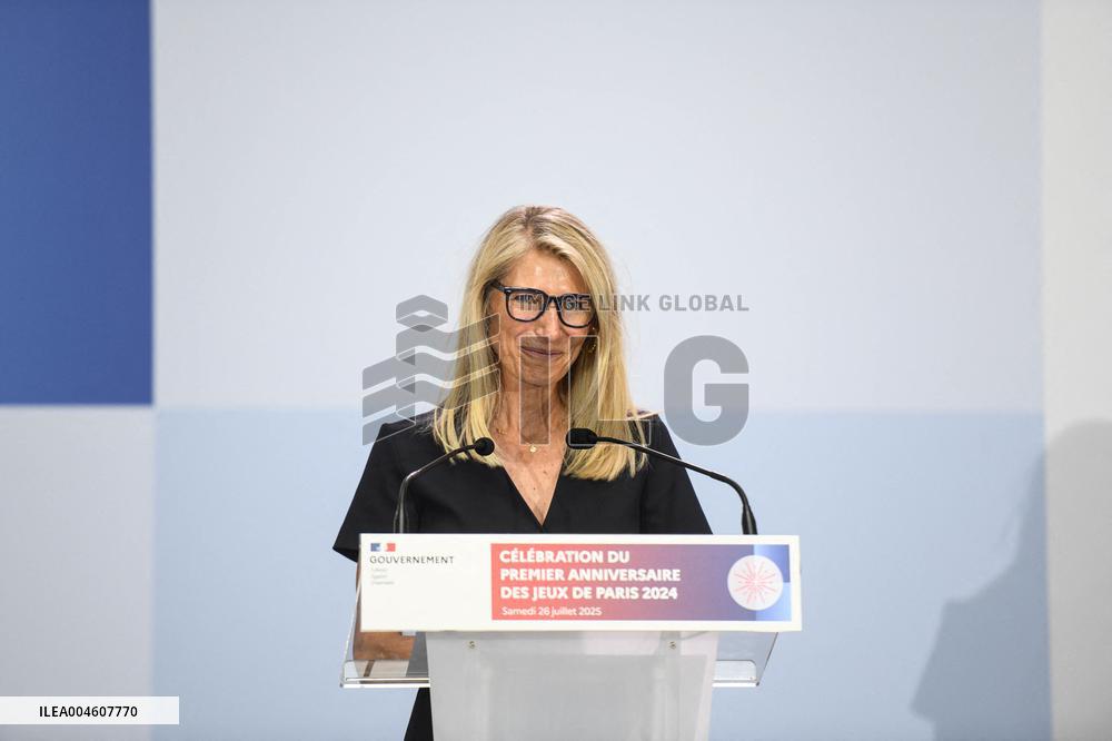 Celebrations Marking The First Anniversary Of The Paris 2024 Olympic Games - Grand Palais