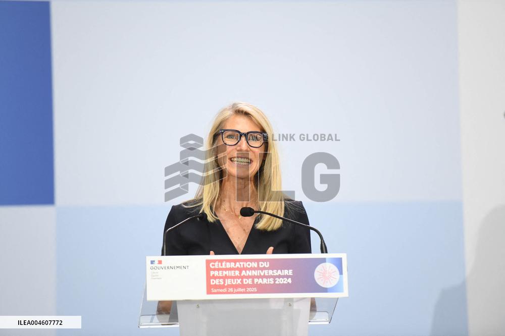 Celebrations Marking The First Anniversary Of The Paris 2024 Olympic Games - Grand Palais