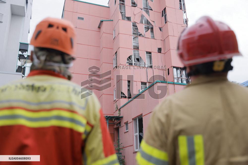 6 people Including Two Children Injured in Russian Attack - Kharkiv