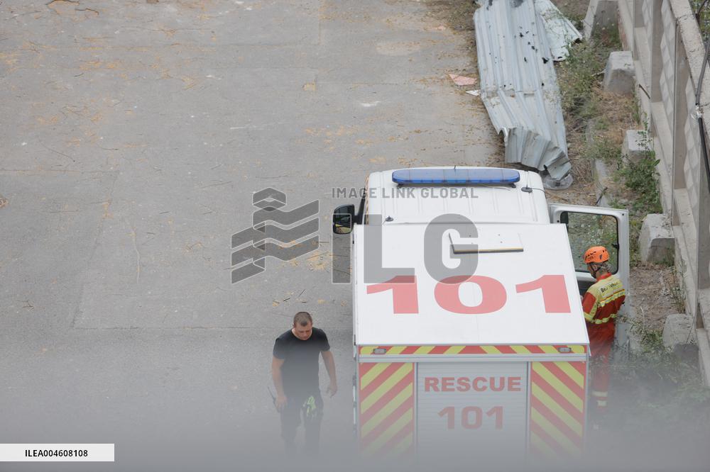 6 people Including Two Children Injured in Russian Attack - Kharkiv