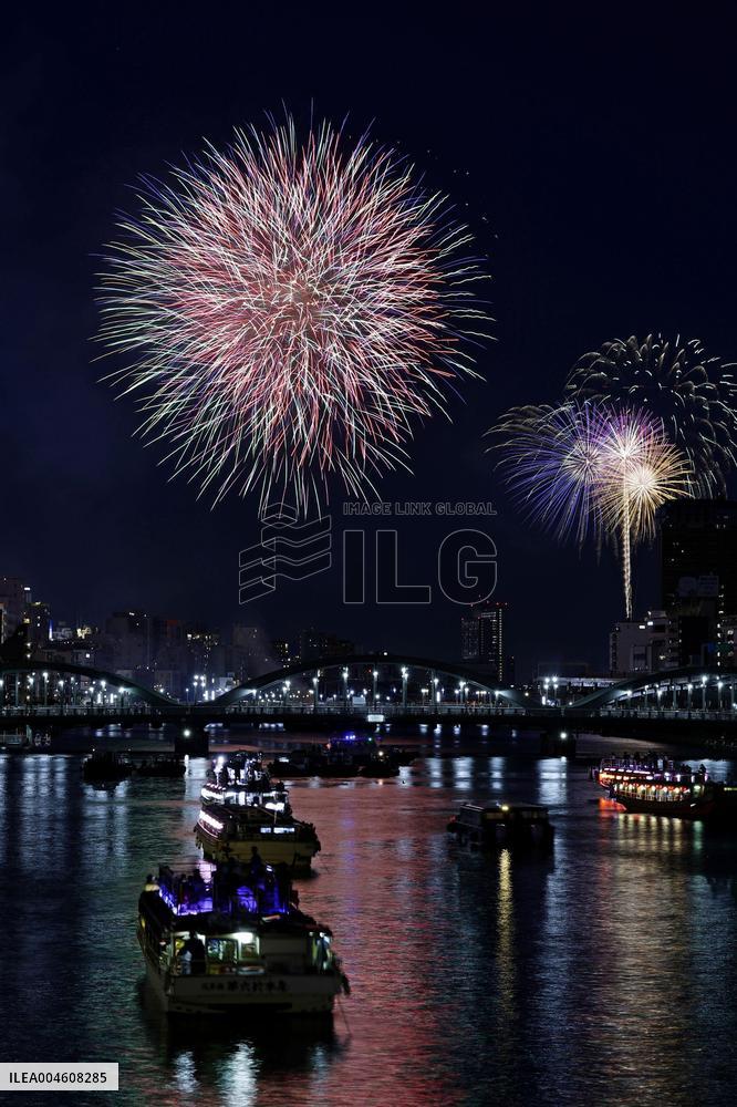 Fireworks in Tokyo