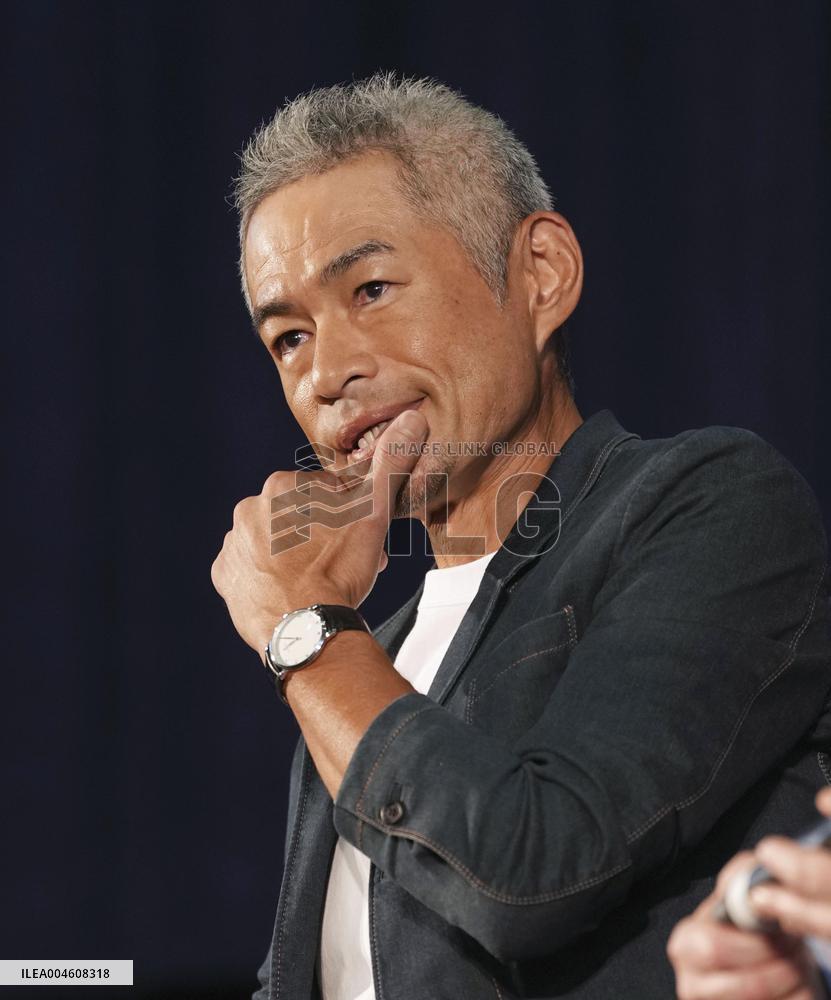 Baseball Hall of Famer Ichiro Suzuki
