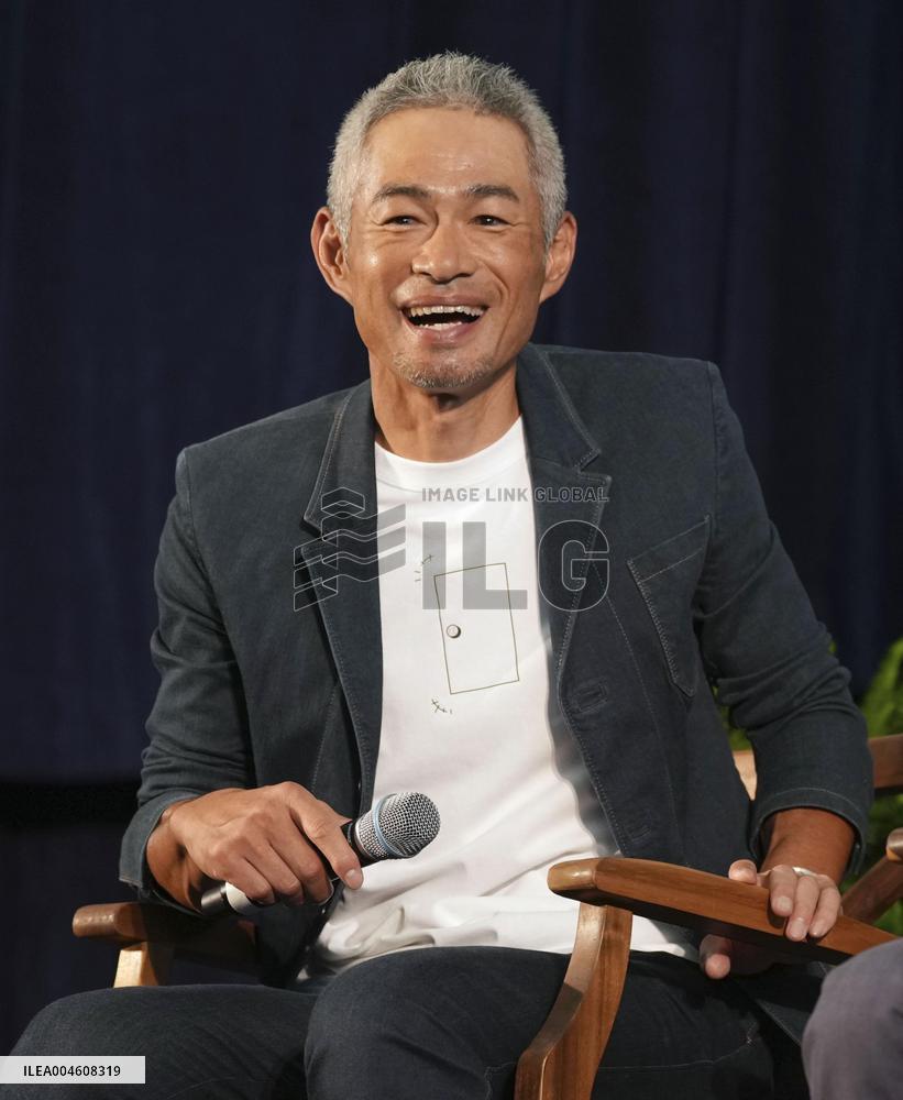 Baseball Hall of Famer Ichiro Suzuki
