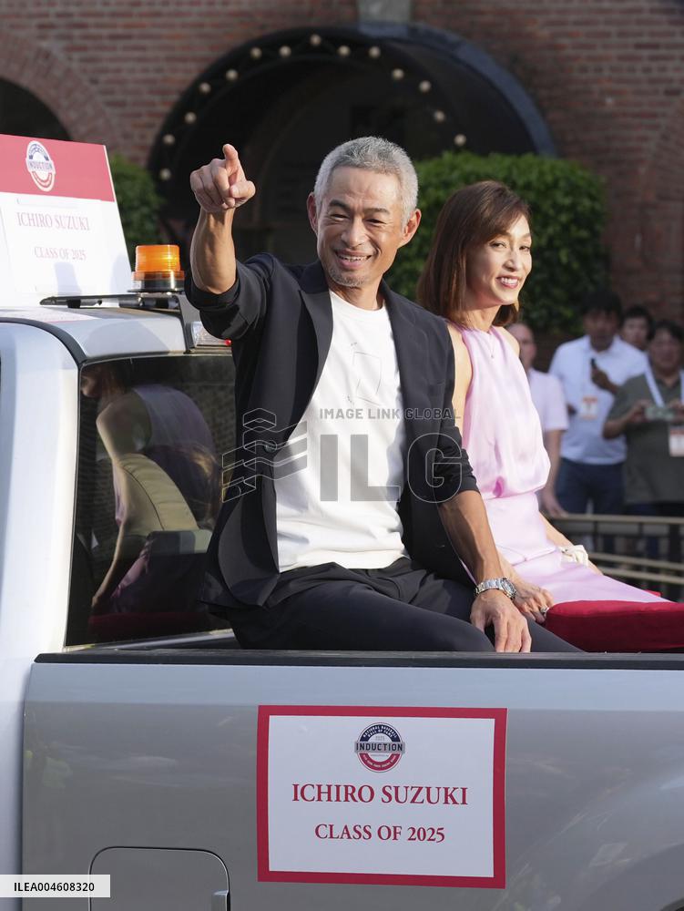 Baseball Hall of Famer Ichiro Suzuki
