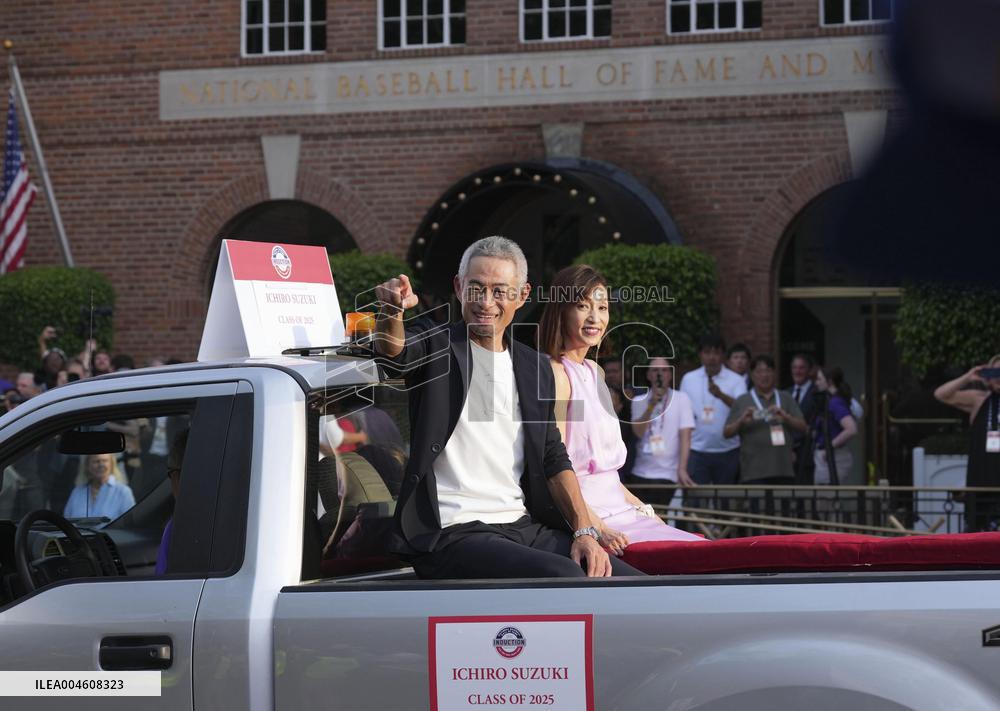 Baseball Hall of Famer Ichiro Suzuki