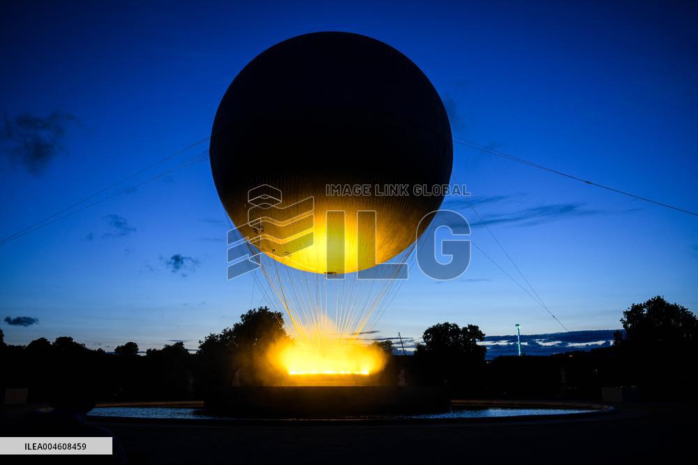 Paris 2024 Olympic cauldron