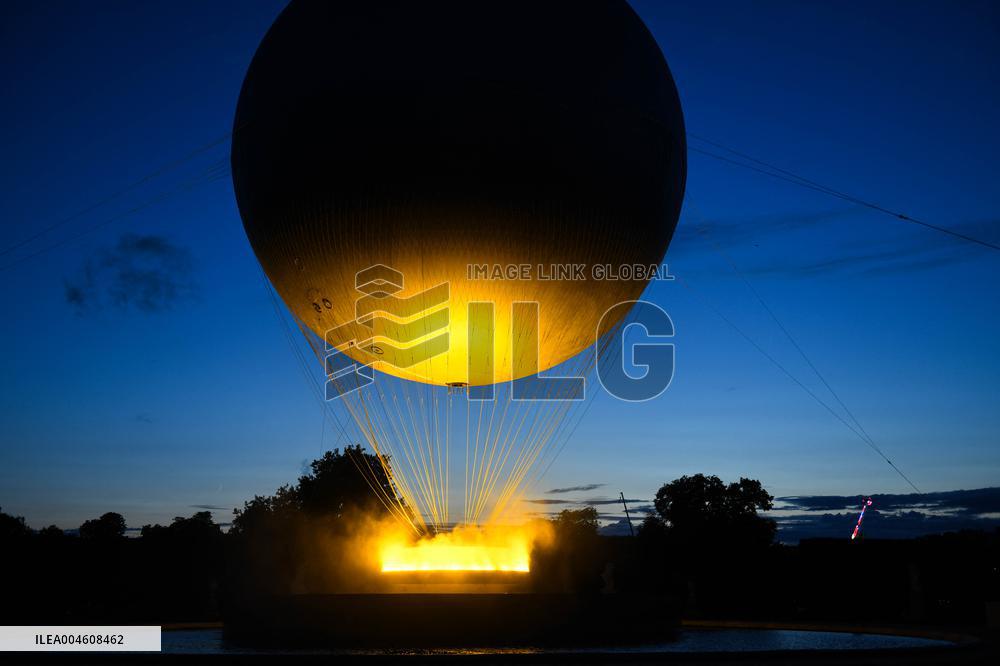 Paris 2024 Olympic cauldron