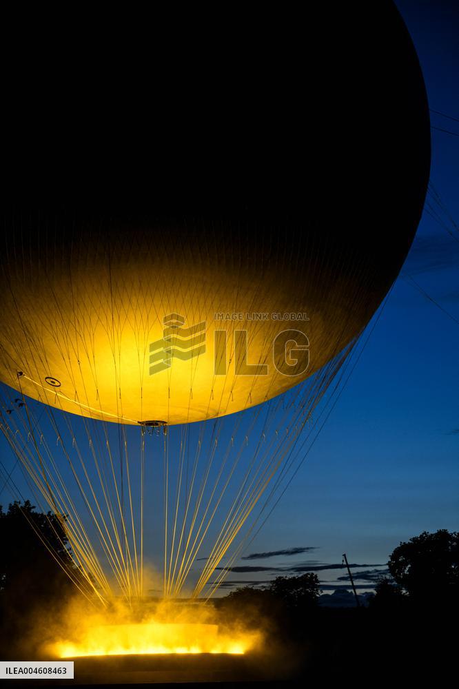 Paris 2024 Olympic cauldron