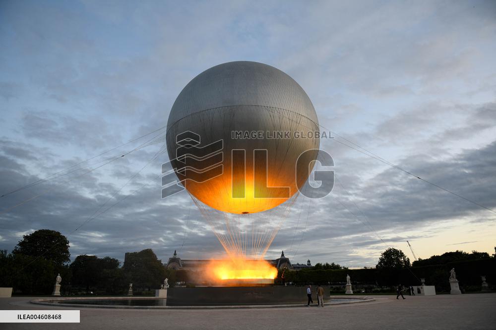 Paris 2024 Olympic cauldron