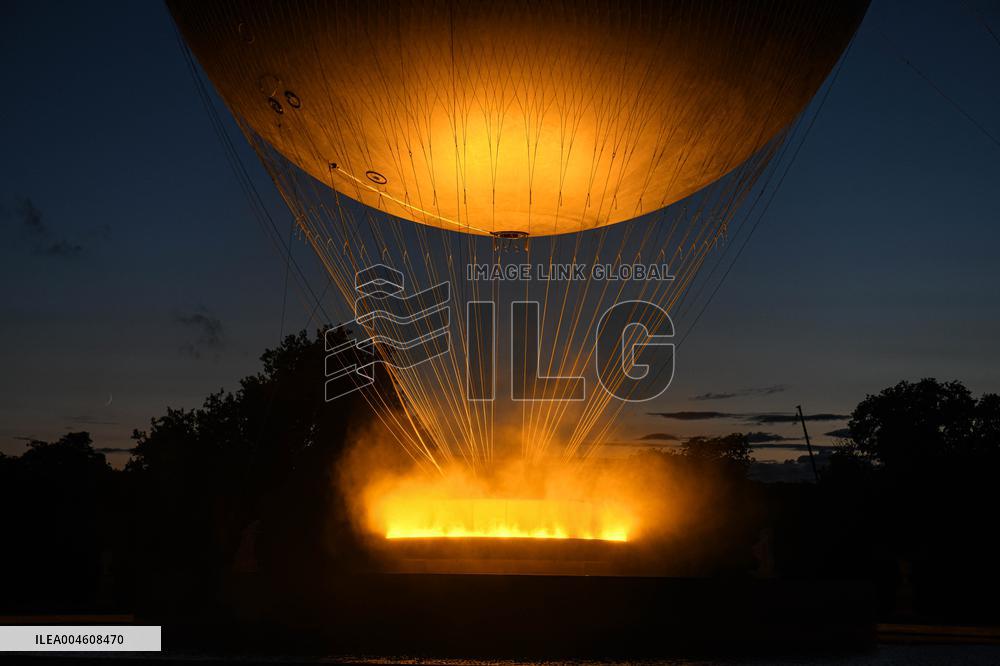 Paris 2024 Olympic cauldron