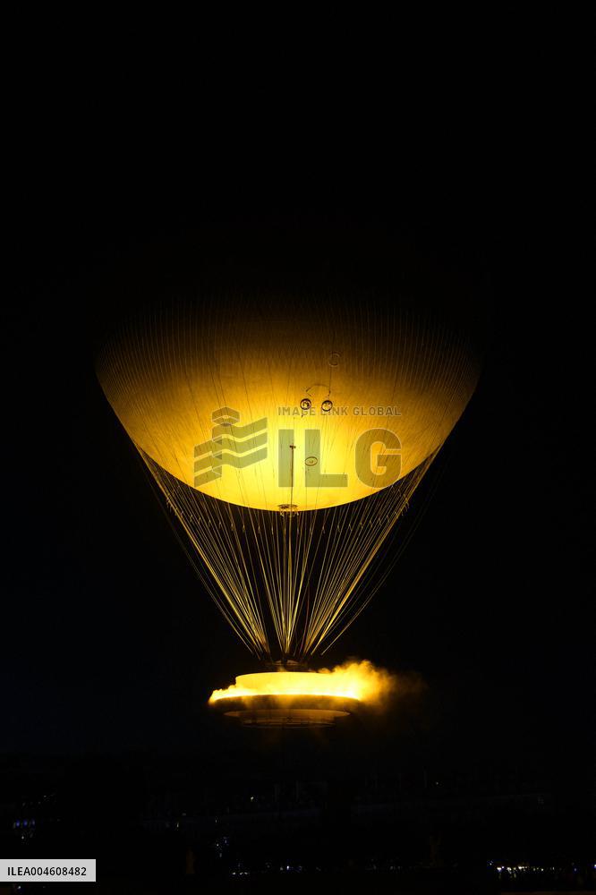 Paris 2024 Olympic cauldron