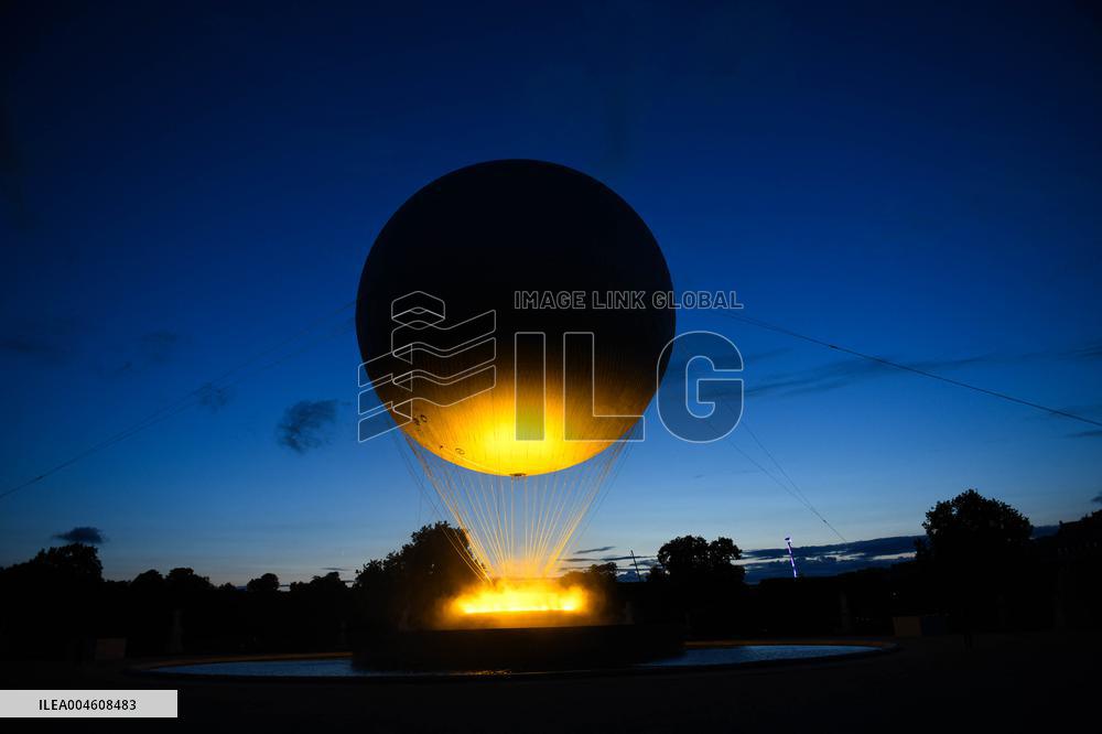 Paris 2024 Olympic cauldron