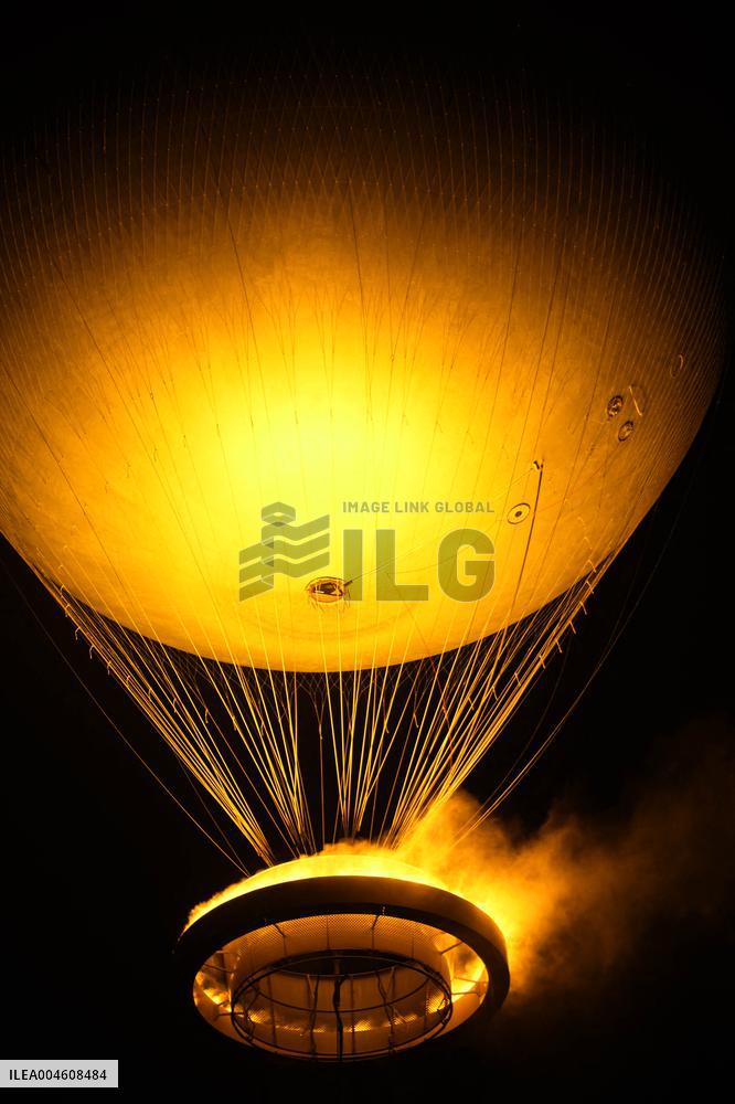 Paris 2024 Olympic cauldron