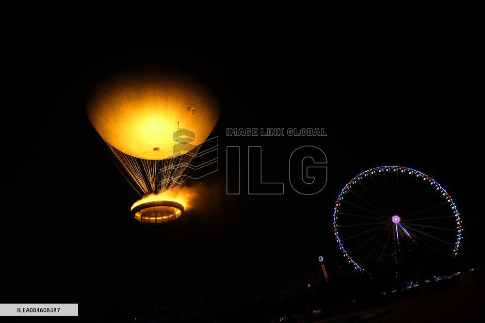 Paris 2024 Olympic cauldron
