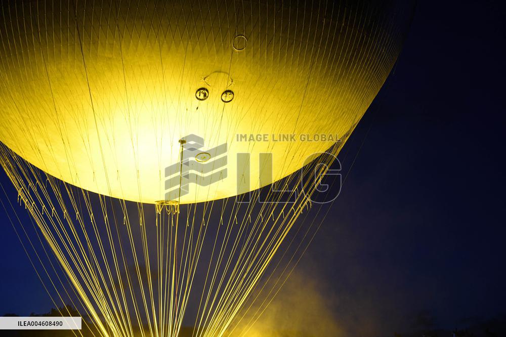 Paris 2024 Olympic cauldron