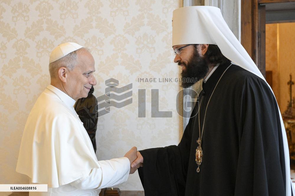 Pope Leo XIV receives His Eminence Antoni - Vatican