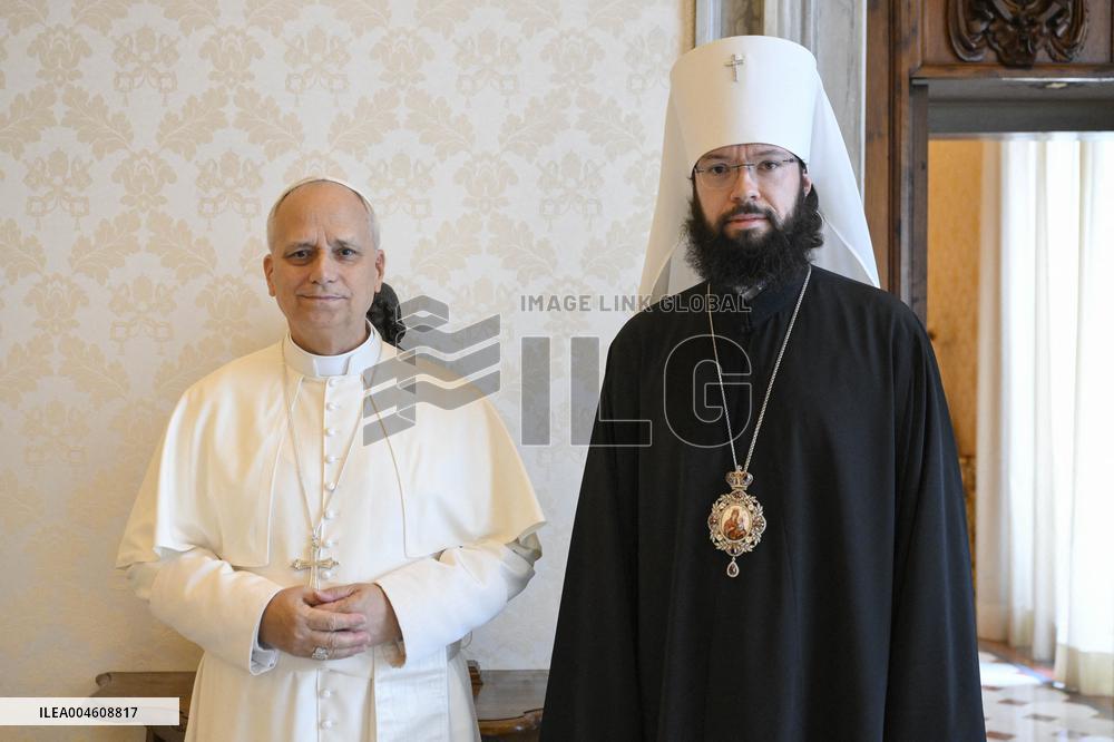 Pope Leo XIV receives His Eminence Antoni - Vatican