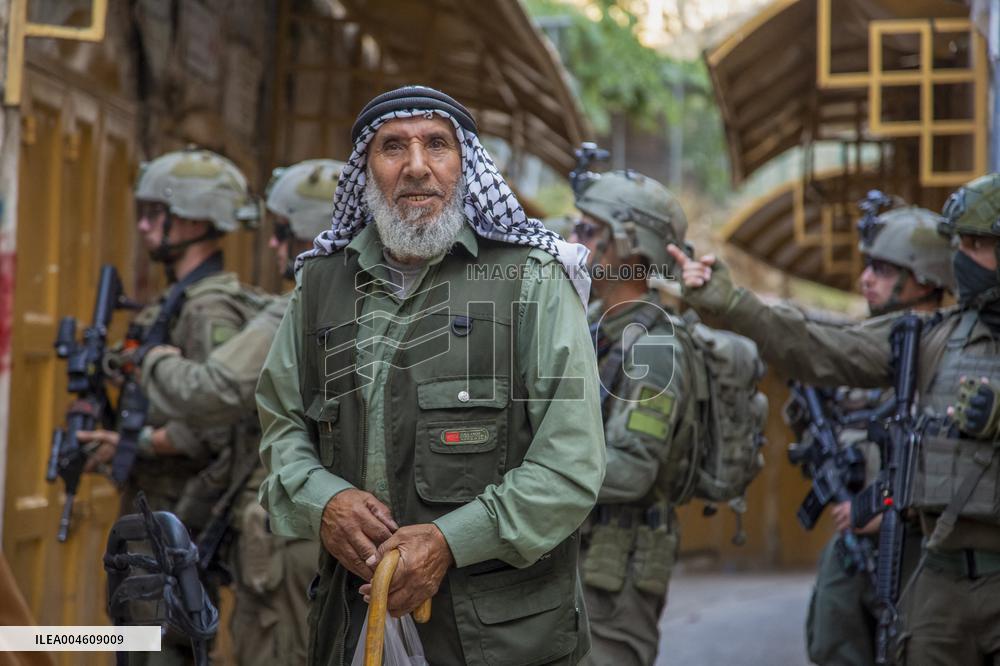 Storming of the Old City of Hebron - West Bank
