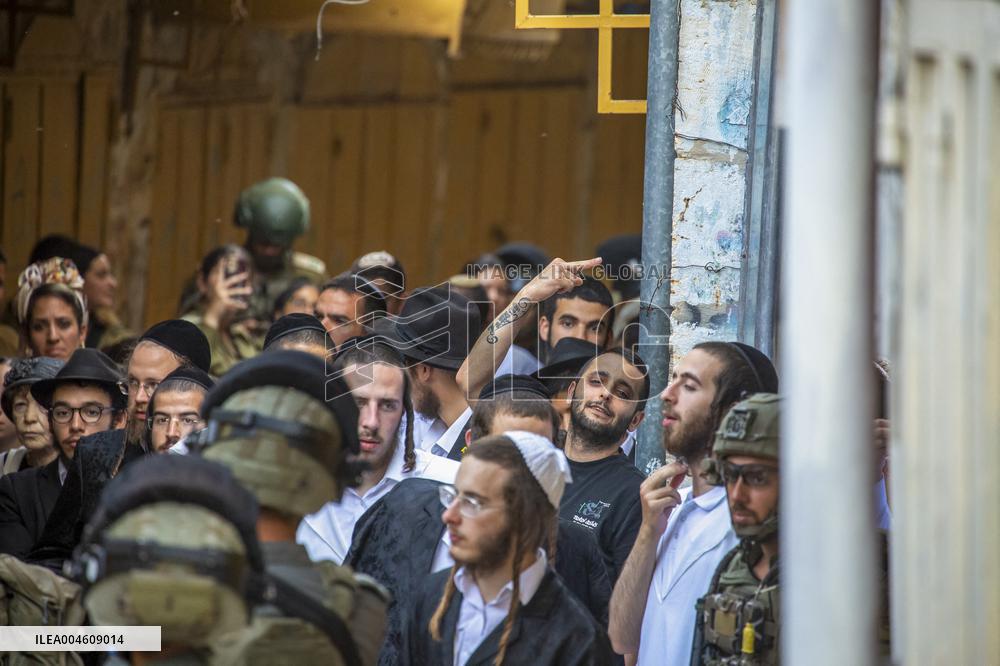 Storming of the Old City of Hebron - West Bank